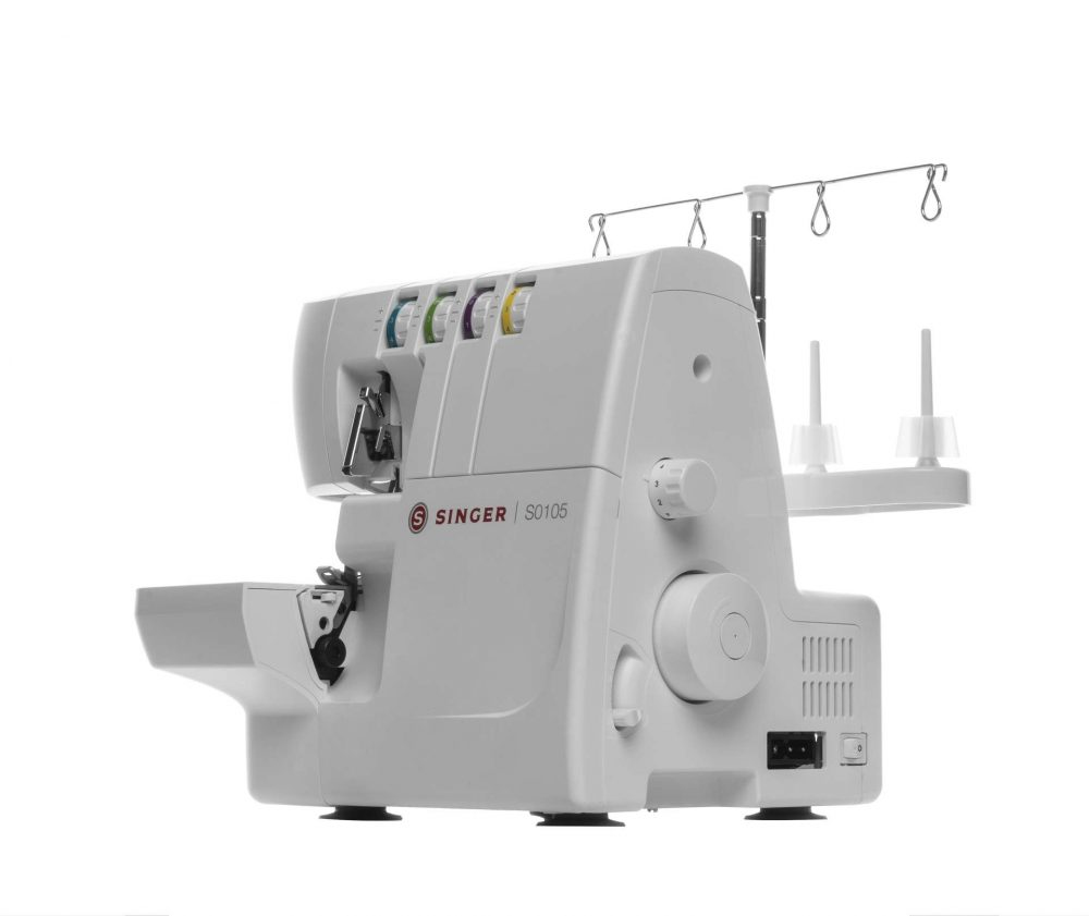 Singer S0105, Weiß, Overlock-Nähmaschine, Overlock, 1300 SPM, Variabel, Elektro