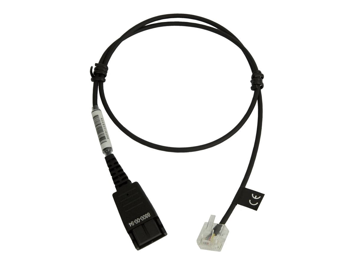 Jabra Anschlusskabel QD/Spezialstecker RJ45 (Unify OpenStage)