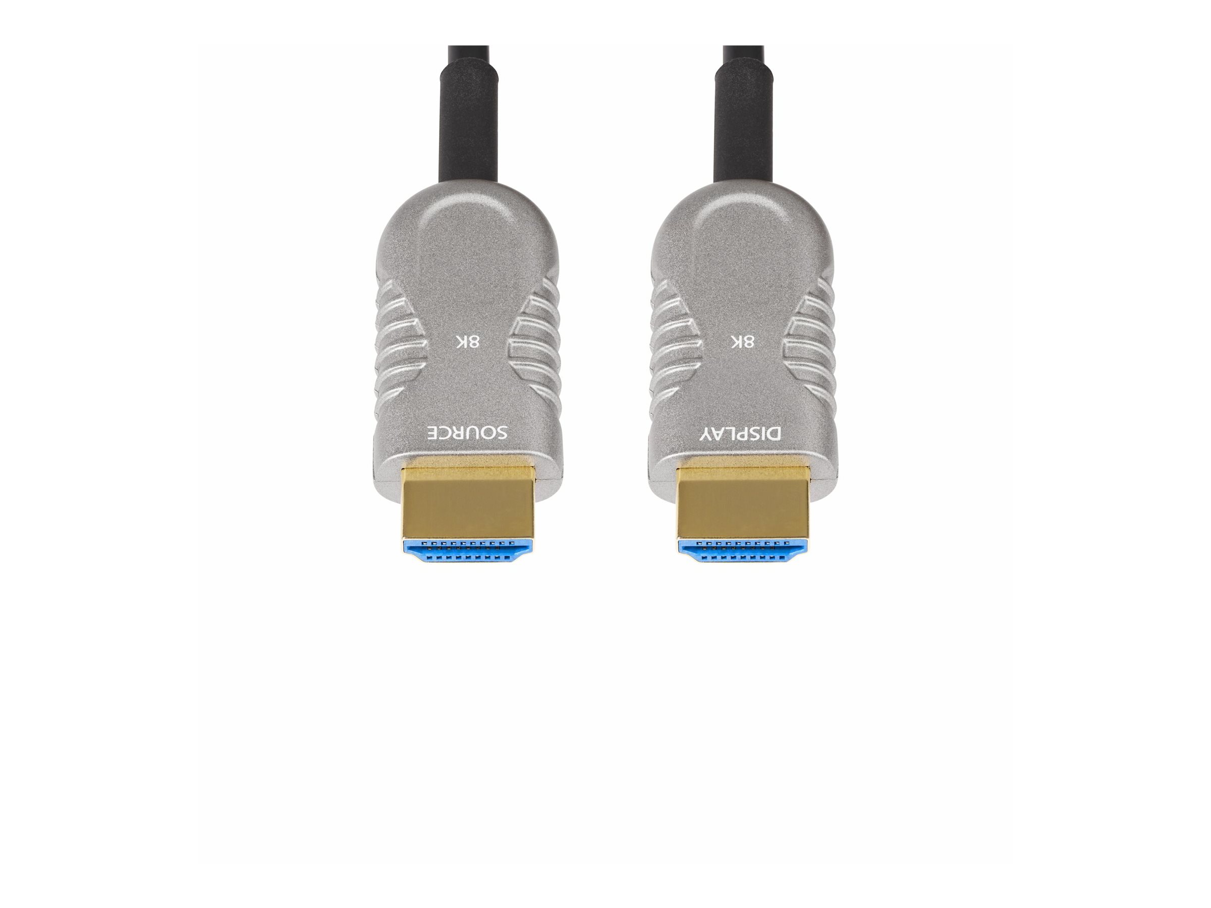 StarTech.com 15,2m Aktives Optisches HDMI Kabel(AOC), CMP, 8K HDMI 2.1 - Ultra High Speed - HDMI-Kabel - HDMI männlich zu HDMI männlich - 15.2 m - Hybrid Kupfer/Kohlefaser - Schwarz - Active Optical Cable (AOC)