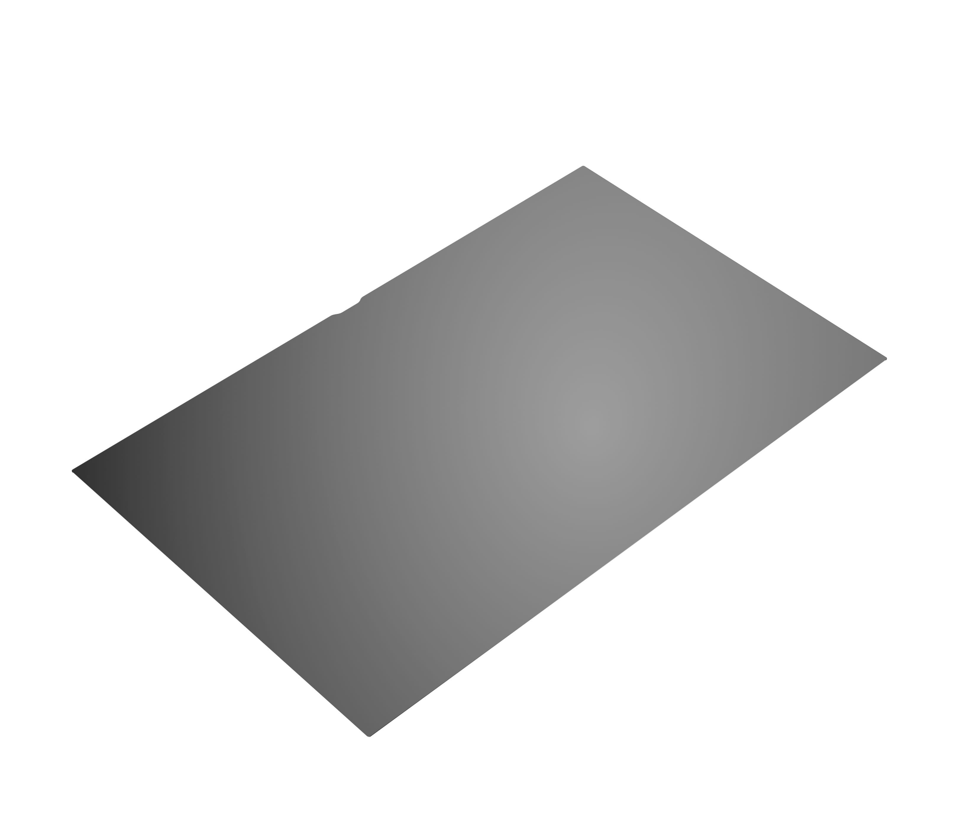HP  Blickschutzfilter für Notebook - abnehmbar - klebend - 35.6 cm (14")