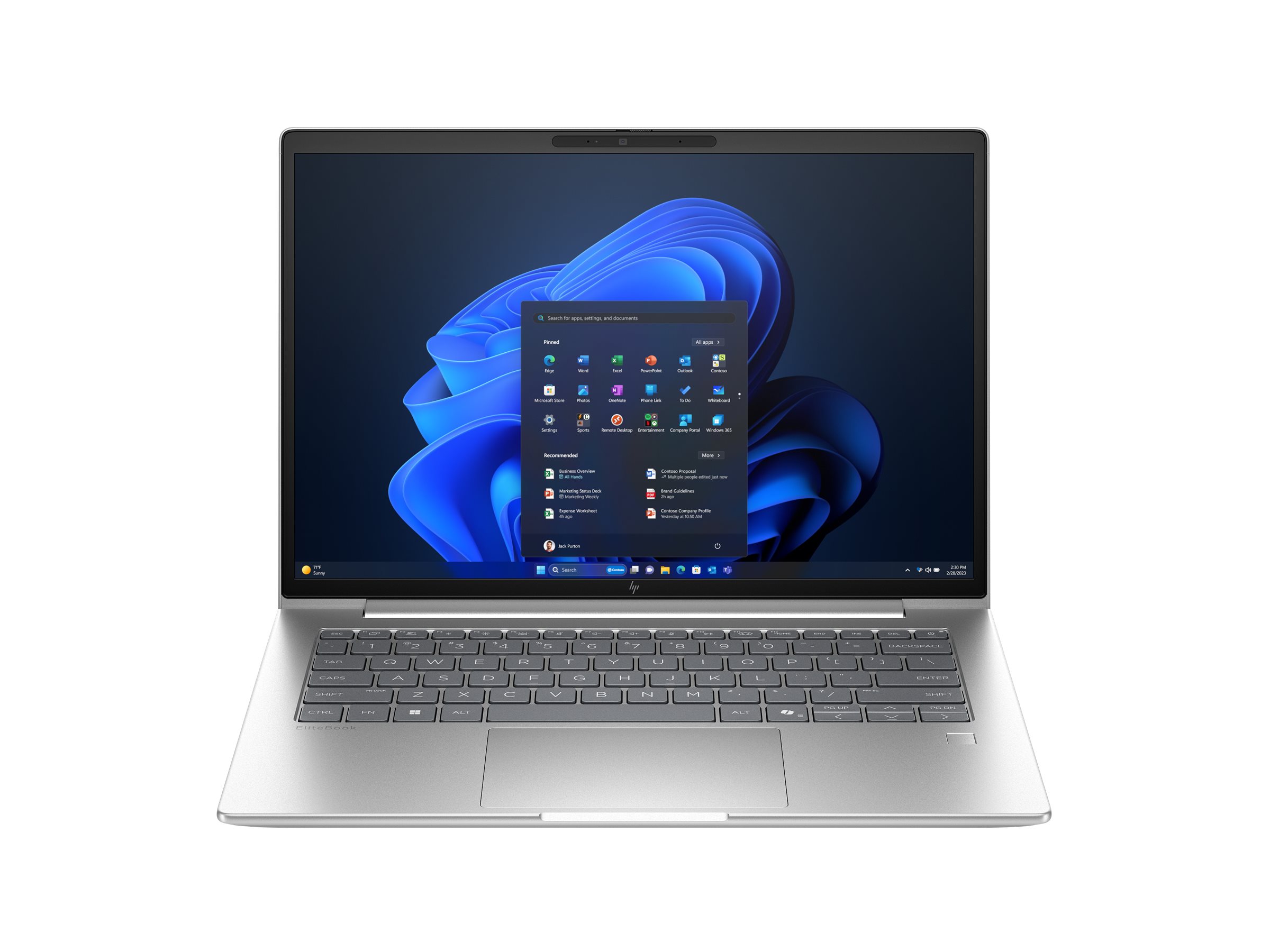HP EliteBook 6 G1a Notebook AI - AMD Ryzen 5 230 / 3.5 GHz - Win 11 Pro - Radeon 760M - 16 GB RAM - 512 GB SSD NVMe - 35.6 cm (14")