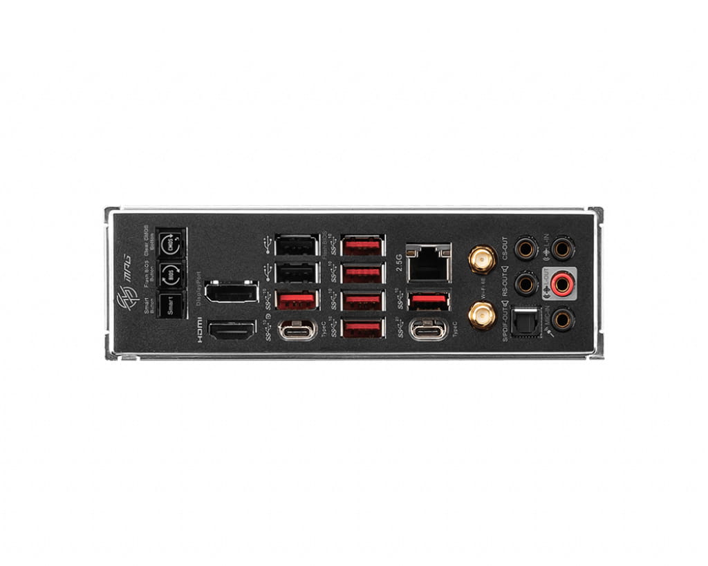 MSI MPG X670E CARBON WIFI - Motherboard - ATX - Socket AM5 - AMD X670 Chipsatz - USB-C Gen 2x2, USB-C 3.2 Gen2, USB 3.2 Gen 1, USB 3.2 Gen 2 - 2.5 Gigabit LAN, Wi-Fi 6, Bluetooth - Onboard-Grafik (CPU erforderlich)