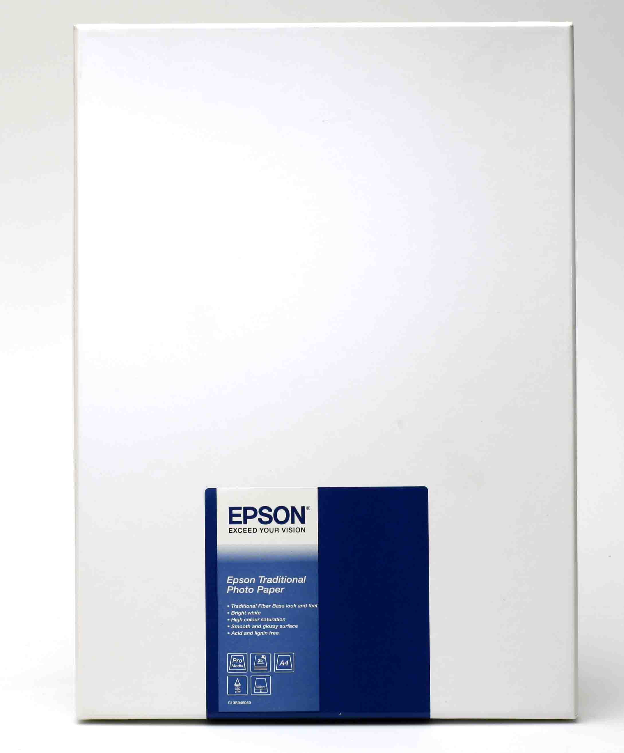 Epson Traditional Photo Paper - A4 (210 x 297 mm)