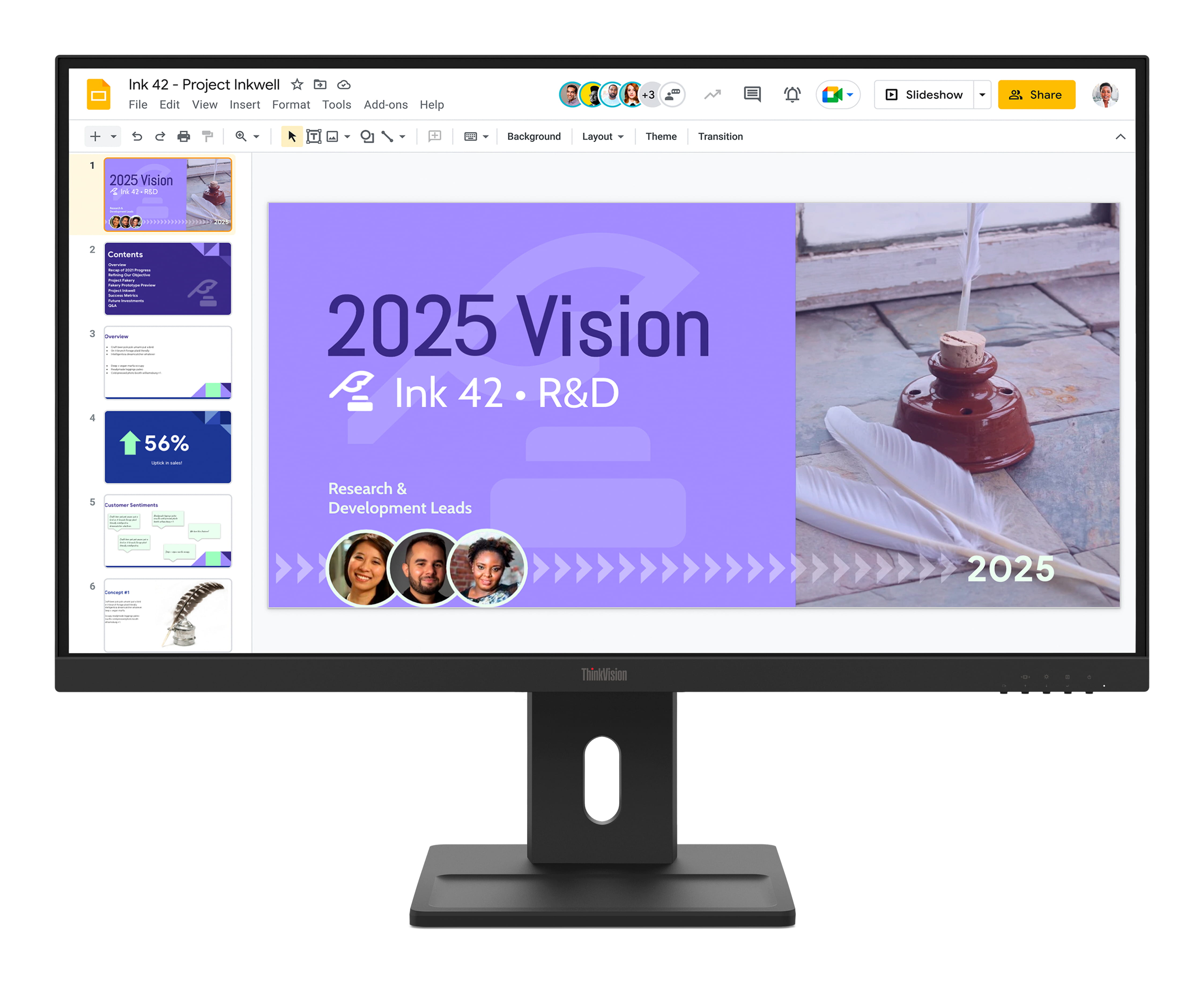 Lenovo ThinkVision E27Q-40 - LED-Monitor - 68.6 cm (27")
