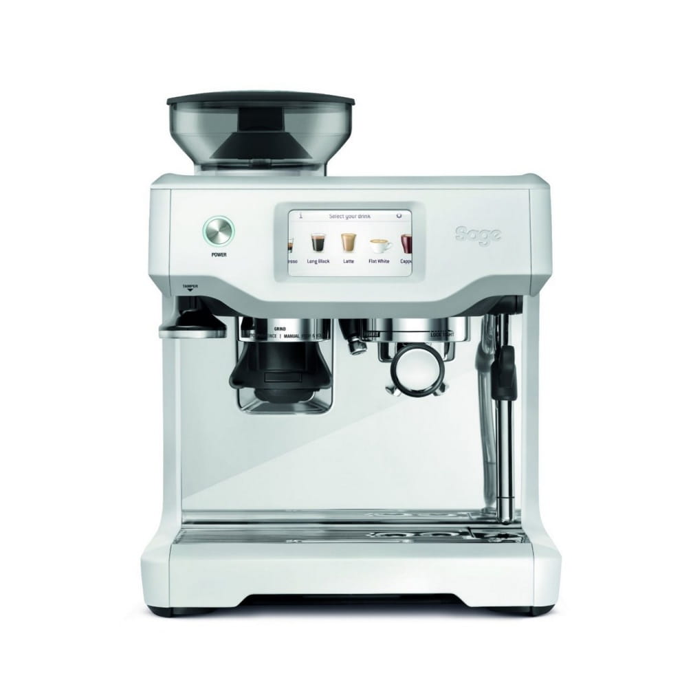 Sage Barista Touch, Espressomaschine, 2 l, Kaffeebohnen, Eingebautes Mahlwerk, 1680 W, Weiß