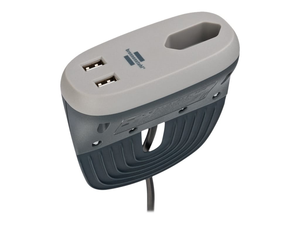 Brennenstuhl estilo sofa - Steckdosenleiste - AC 220-250 V - 575 Watt - Eingabe, Eingang Eurostecker - Ausgangsanschlüsse: 3 (Stromversorgung, 2 x USB)
