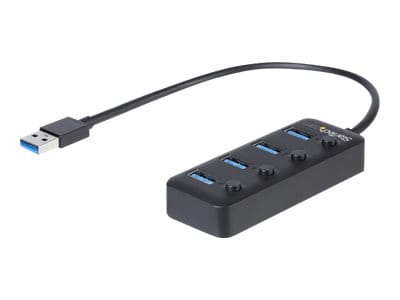 StarTech.com 4 Port USB 3.0 Hub - 4x USB-A mit