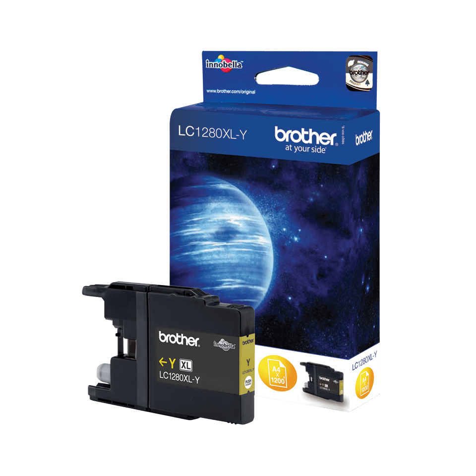 Brother LC1280XLY - Gelb - original - Tintenpatrone