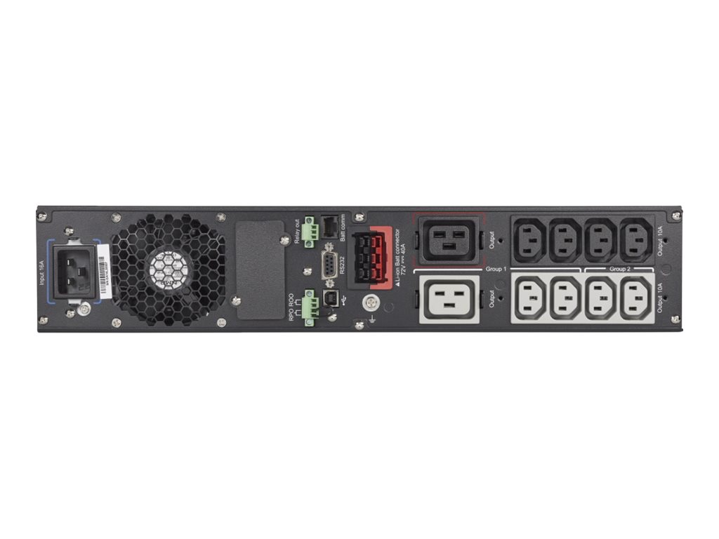 Eaton 9PX 3000i RT2U - USV (in Rack montierbar/extern) - Wechselstrom 200/208/220/230/240 V - 3000 Watt - 3000 VA - 1-phasig - RS-232, USB - Ausgangsanschlüsse: 10 - PFC - 2U - 48.3 cm (19") - Online-USV