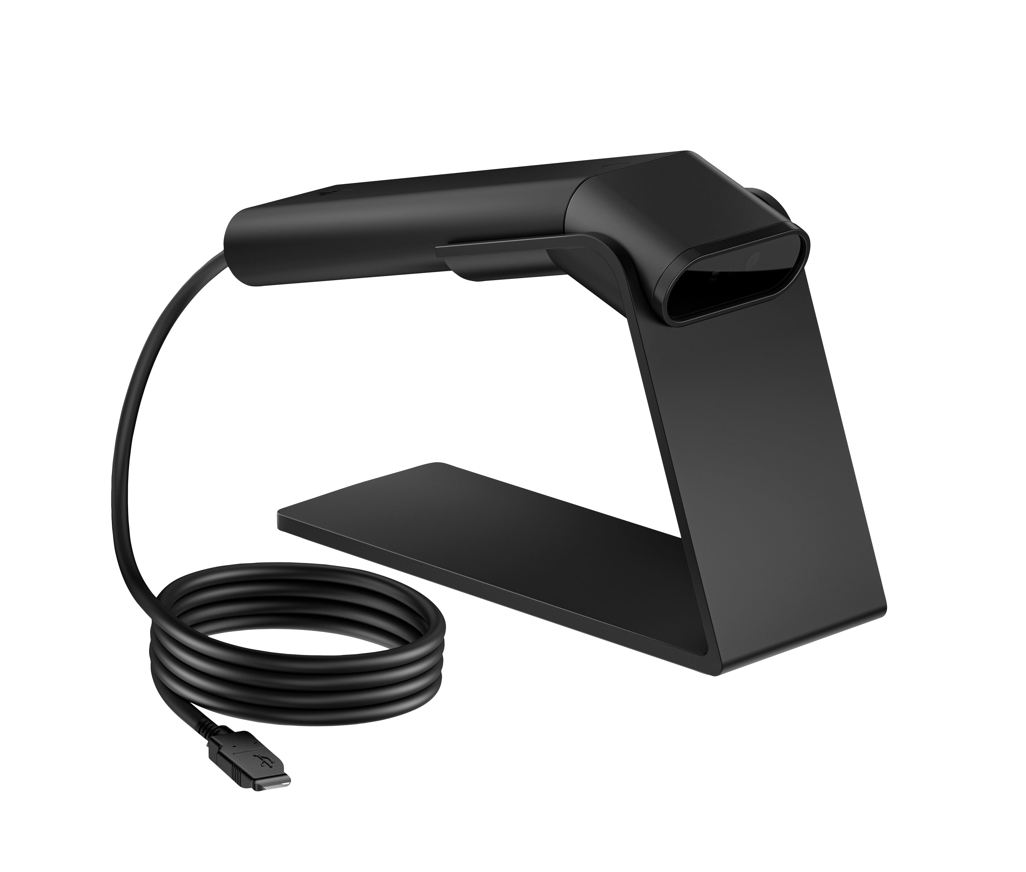 HP Engage 2D G2 Barcode Scanner, Tragbares Barcodelesegerät, 2D, Kabelgebunden, USB, Schwarz, China