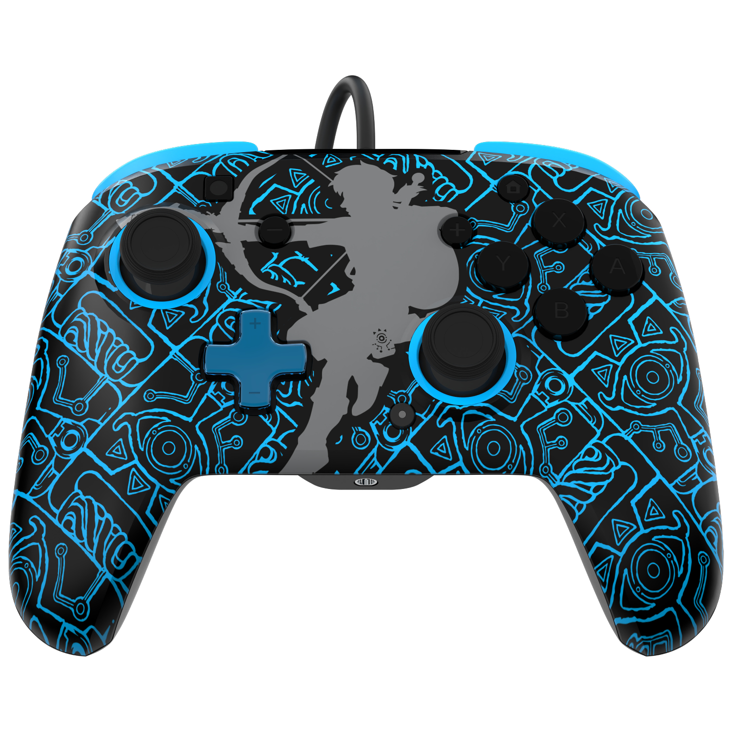 PDP Rematch: Sheikah Shoot, Gamepad, Nintendo Switch, Nintendo Switch Lite, Nintendo Switch OLED, D-Pad, Home button, Analog / Digital, Kabelgebunden, USB