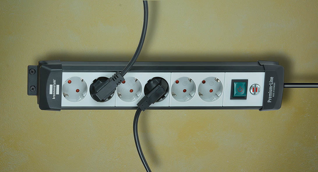 Brennenstuhl Premium-Line extension socket H05VV-F 3G1,5 - Steckdosenleiste - Eingabe, Eingang Stromversorgung - Ausgangsanschlüsse: 8 (Stromversorgung)