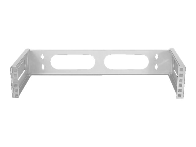 LogiLink Rack Bracket - geeignet für Wandmontage - Hellgrau, RAL 7035 - 2U - 48.3 cm (19")