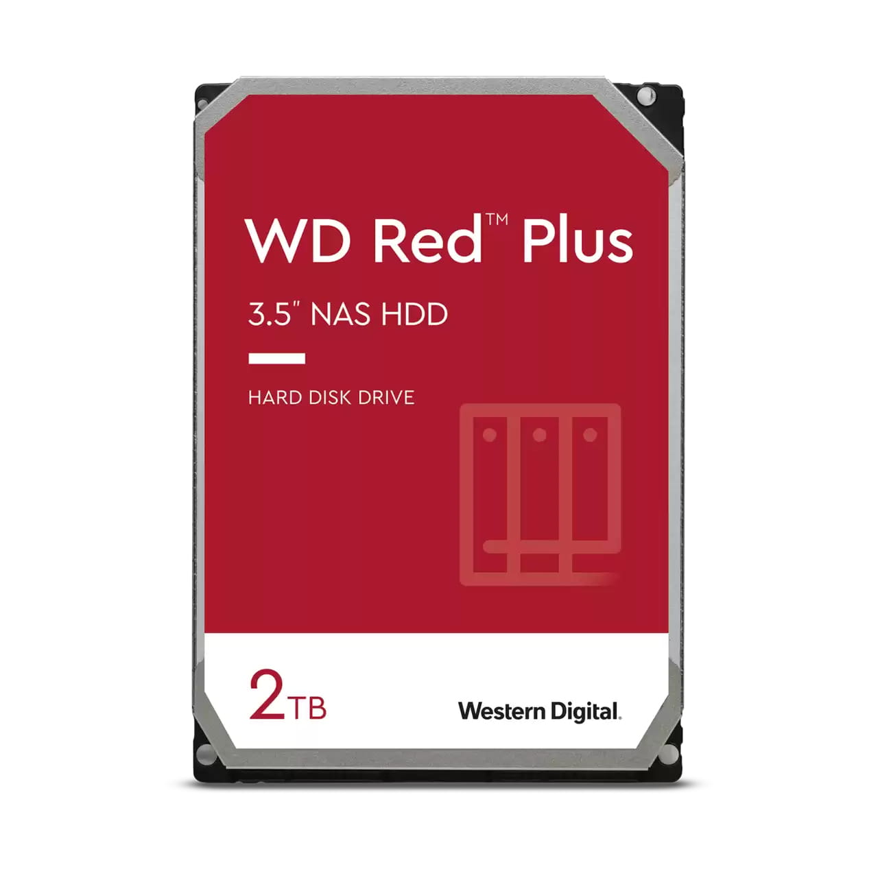 WD Red WD20EFPX - Festplatte - 2 TB - intern - 3.5" (8.9 cm)