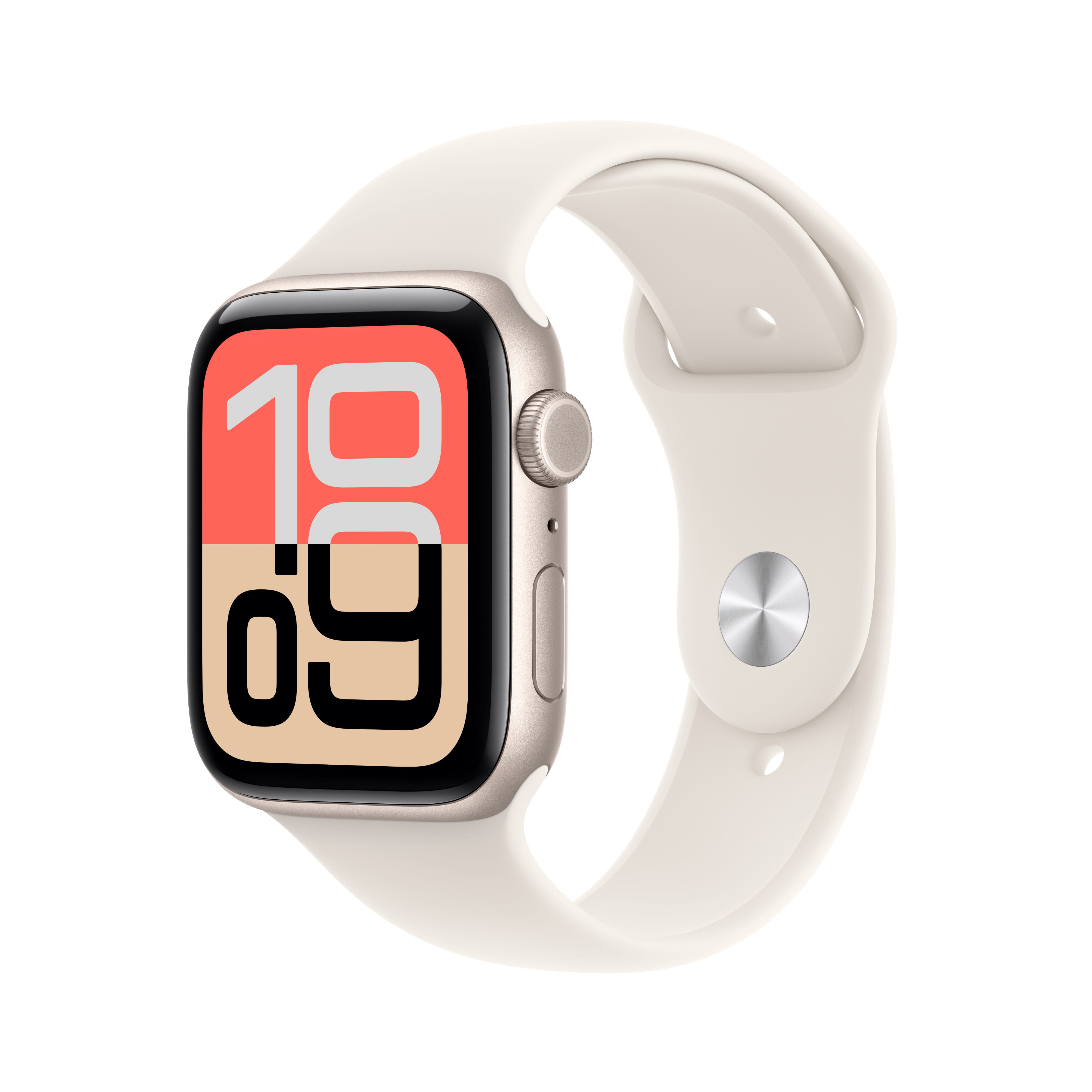 Apple Watch SE 3 (GPS + Cellular) - 44 mm - Sternenlicht-Aluminium