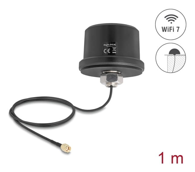 Delock Antenne - Wi-Fi - 3.5 dBi - ungerichtet