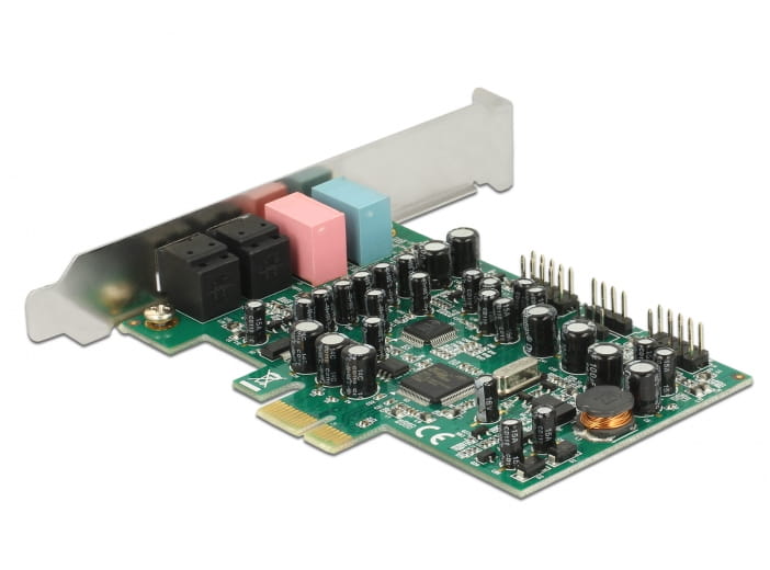 Delock Soundkarte - 24-Bit - 192 kHz - 92 dB S/N