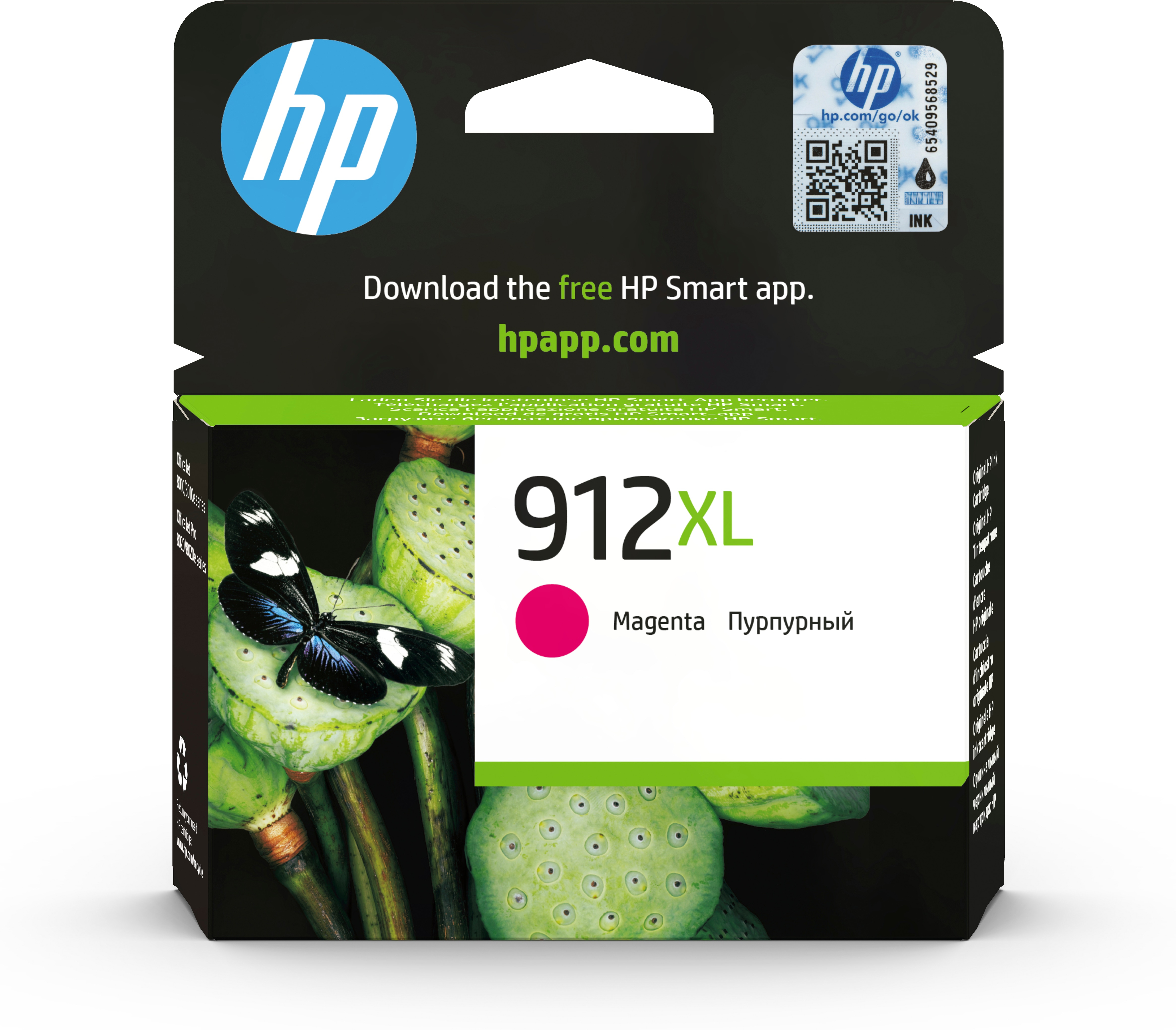 HP 912XL - 9 ml - Hohe Ergiebigkeit - Magenta