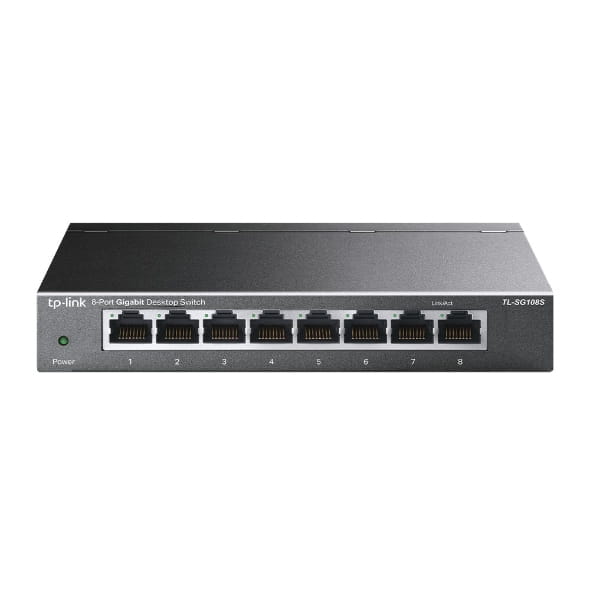 TP-LINK TL-SG108S - Switch - 8 x 10/100/1000