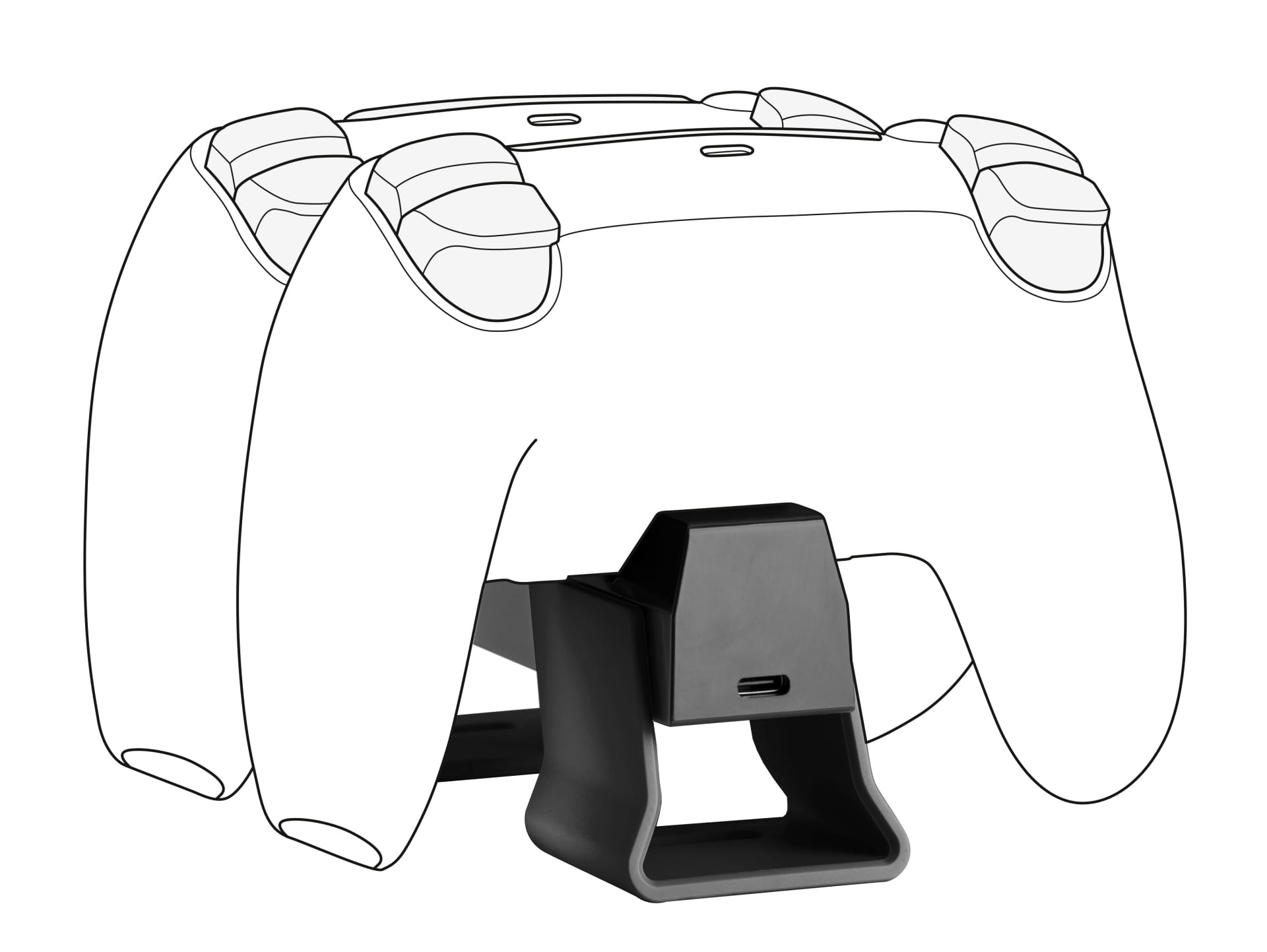 SPEEDLINK TWINDOCK, PlayStation 5, Ladestation, Schwarz, USB, Kabelgebunden, 3 h