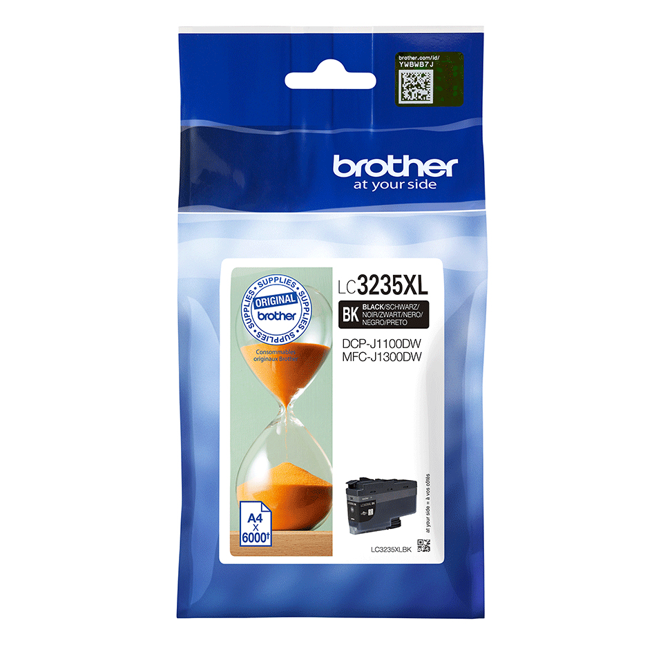 Brother LC3235XLBK - Hohe Ergiebigkeit - Schwarz