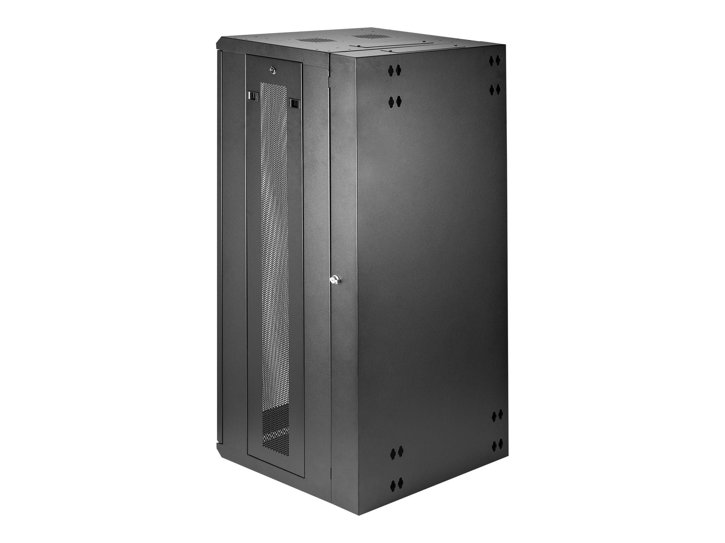 StarTech.com RK2620WALHM Serverschrank (26HE, zur Wandmontage, bis zu 40,6 cm tief, Gehäuse mit Scharnier, Netzwerkschrank) StarTech.com RK2620WALHM Serverschrank (26HE, zur Wandmontage, bis zu 40,6 cm tief, Gehäuse mit Scharnier, Netzwerkschrank)