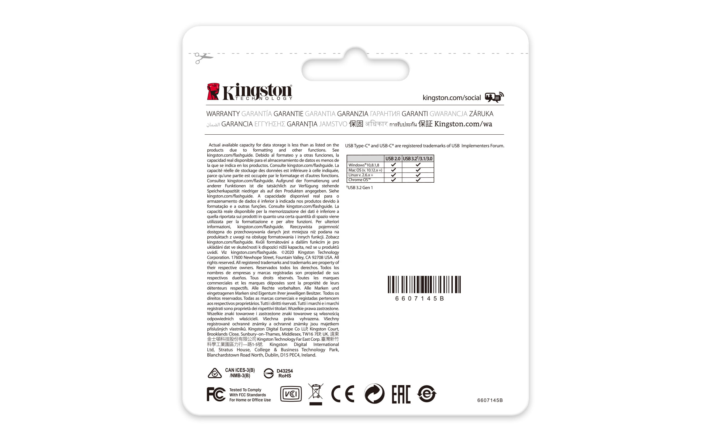 Kingston DataTraveler 70 - USB-Flash-Laufwerk