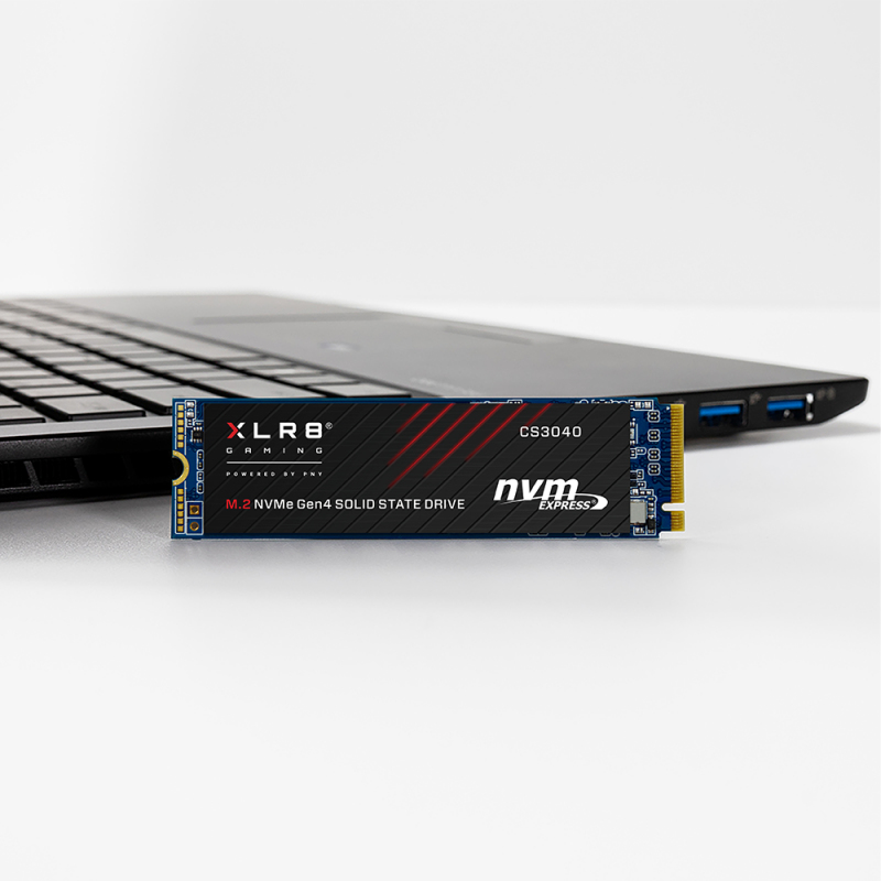 PNY XLR8 CS3040 - SSD - 2 TB - intern - M.2 2280 - PCIe 4.0 x4 (NVMe)
