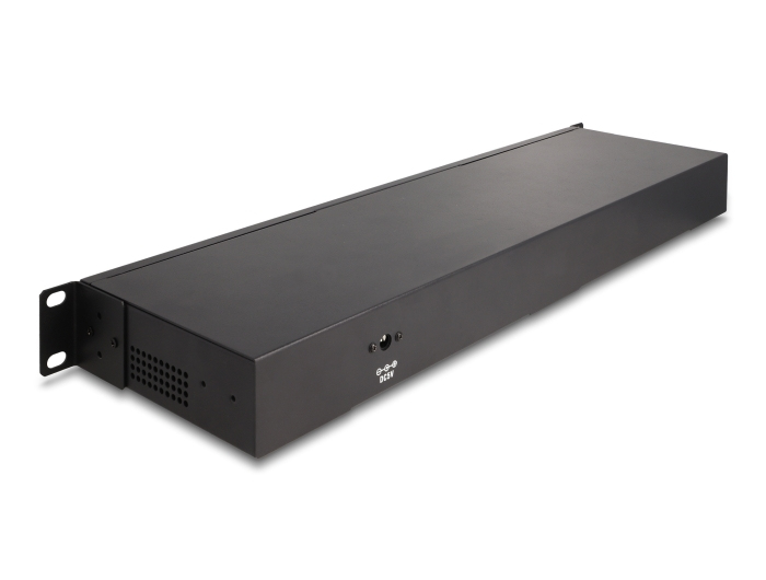 Delock Hub - 19", industry, 10 Gbps - 10 x