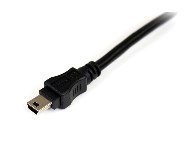 StarTech.com 1,8m USB Y-Kabel für externe Festplatten - USB A auf Mini-B Anschlusskabel - USB-Kabel - USB (M)