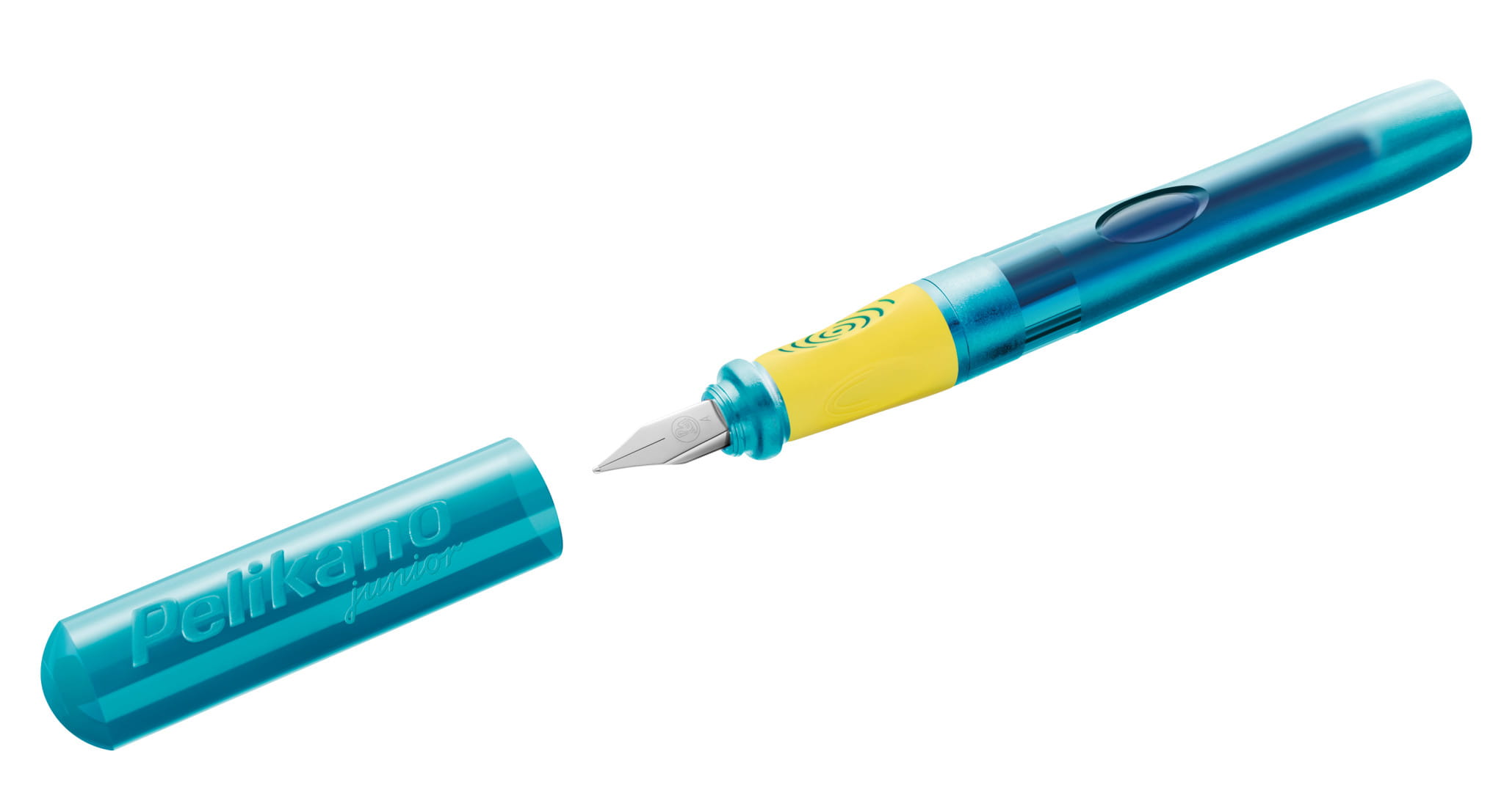 Pelikan 824897, Gemischte Farben, Kartuschenfüllsystem, Blau, Recycelbarer Kunststoff, Edelstahl, Rechtshändig