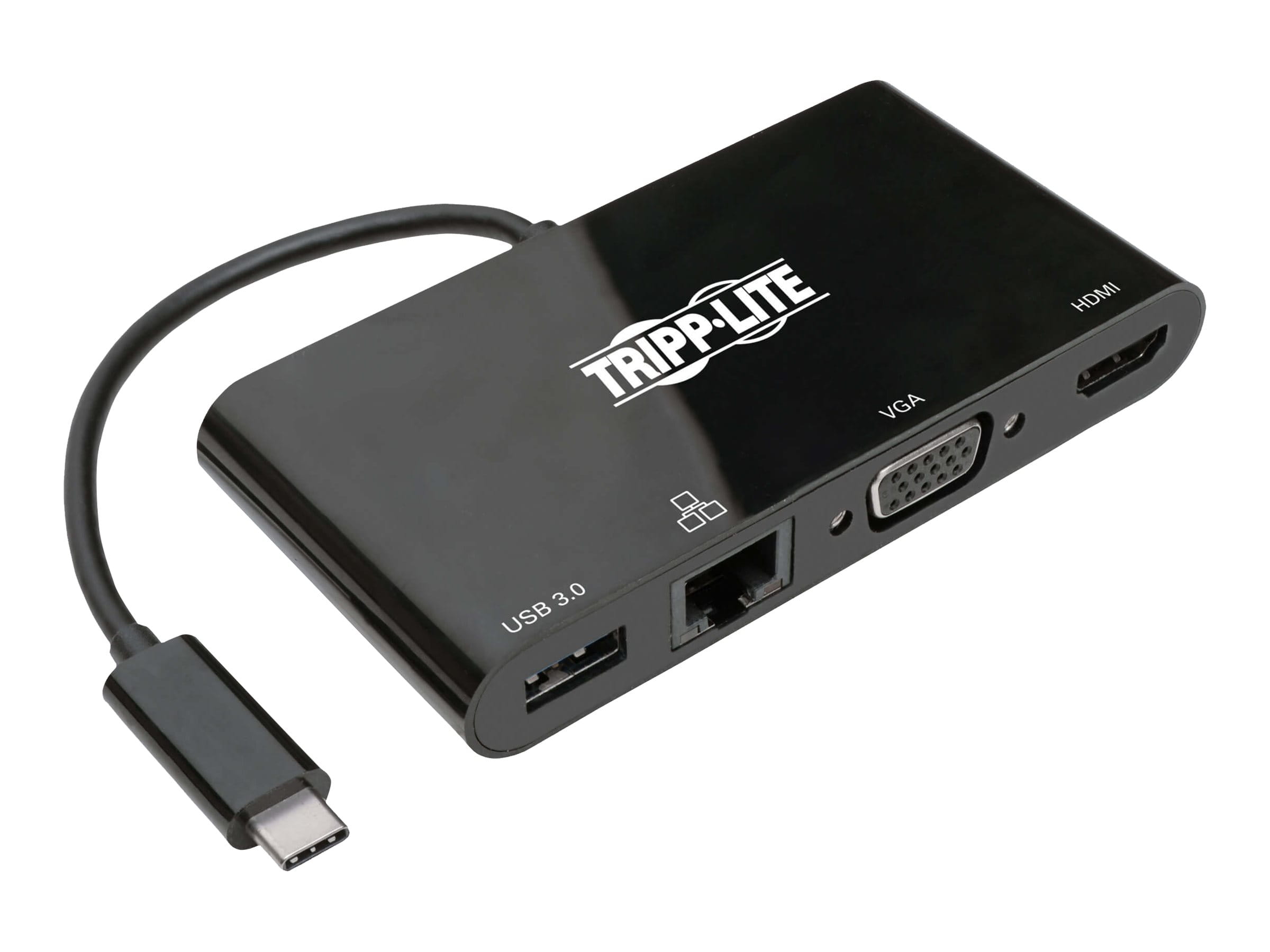 Tripp Eaton Tripp Lite Series USB 3.1 Gen 1 USB-C Adapter Converter Thunderbolt 3 Compatible 4K @ 30Hz