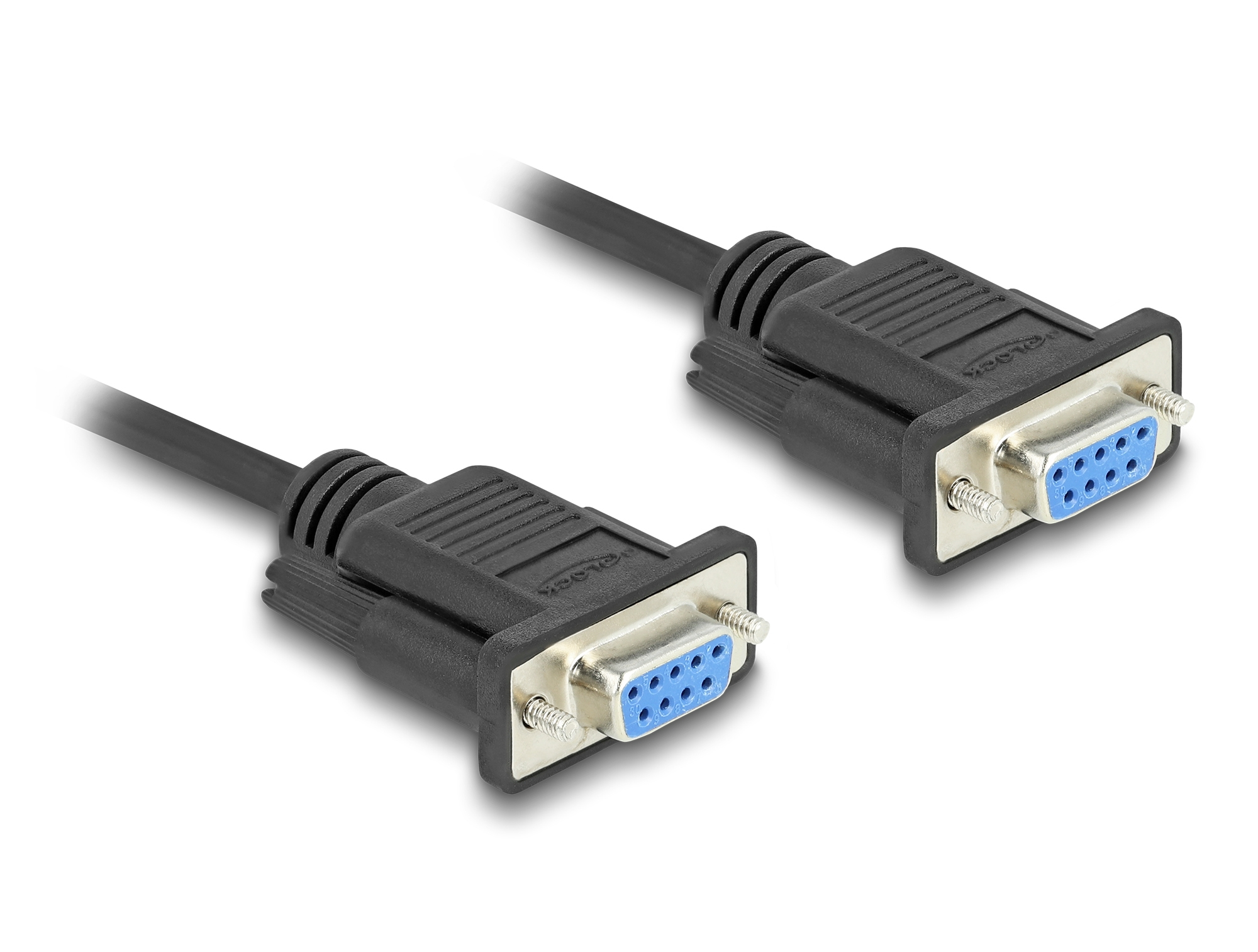 Delock Kabel seriell - DB-9 (W) zu DB-9 (W)