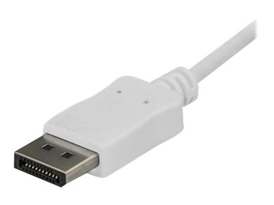 StarTech.com 1,8 m USB-C auf DisplayPort Adapter Kabel - 4K 60Hz - Weiß - DisplayPort-Kabel - USB-C (M)
