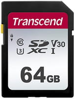 Transcend 300S - Flash-Speicherkarte - 64 GB