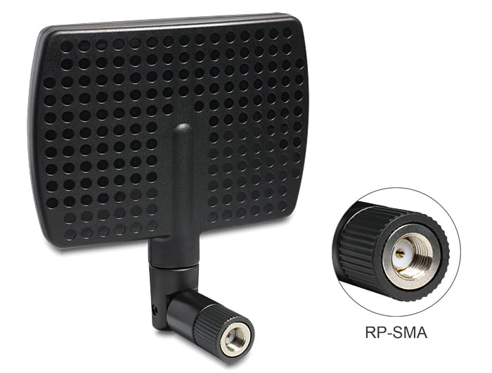 Delock RP-SMA WLAN Antenna - Antenne - Wi-Fi