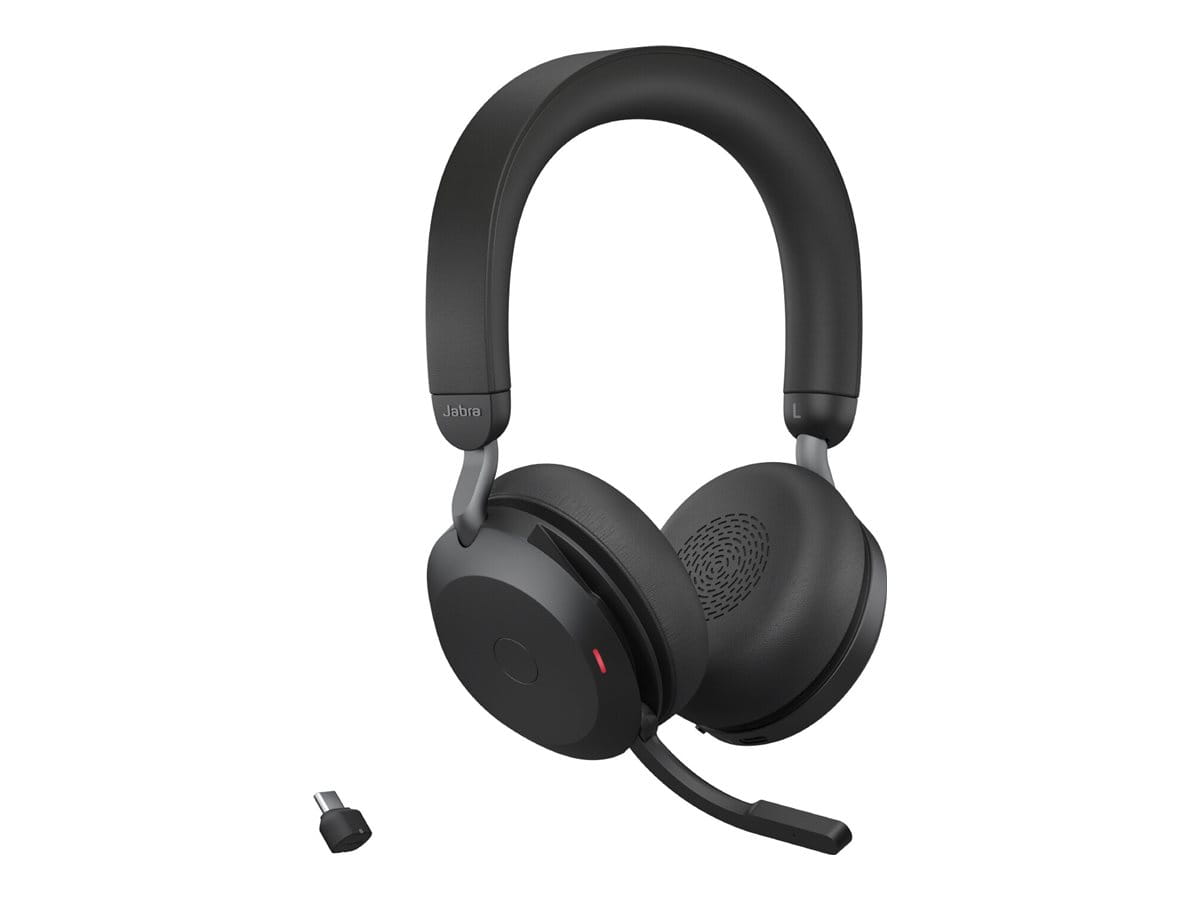Jabra Evolve2 75 Link 380/390c UC Stereo black