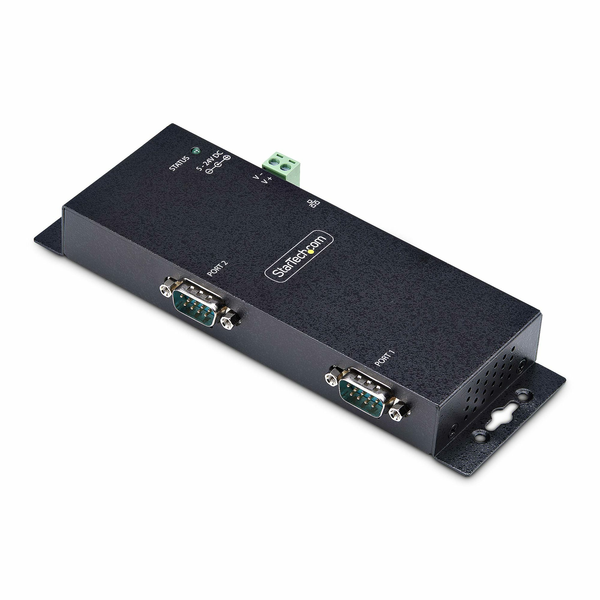 StarTech.com 2P Serial to Ethernet Adapter, IP