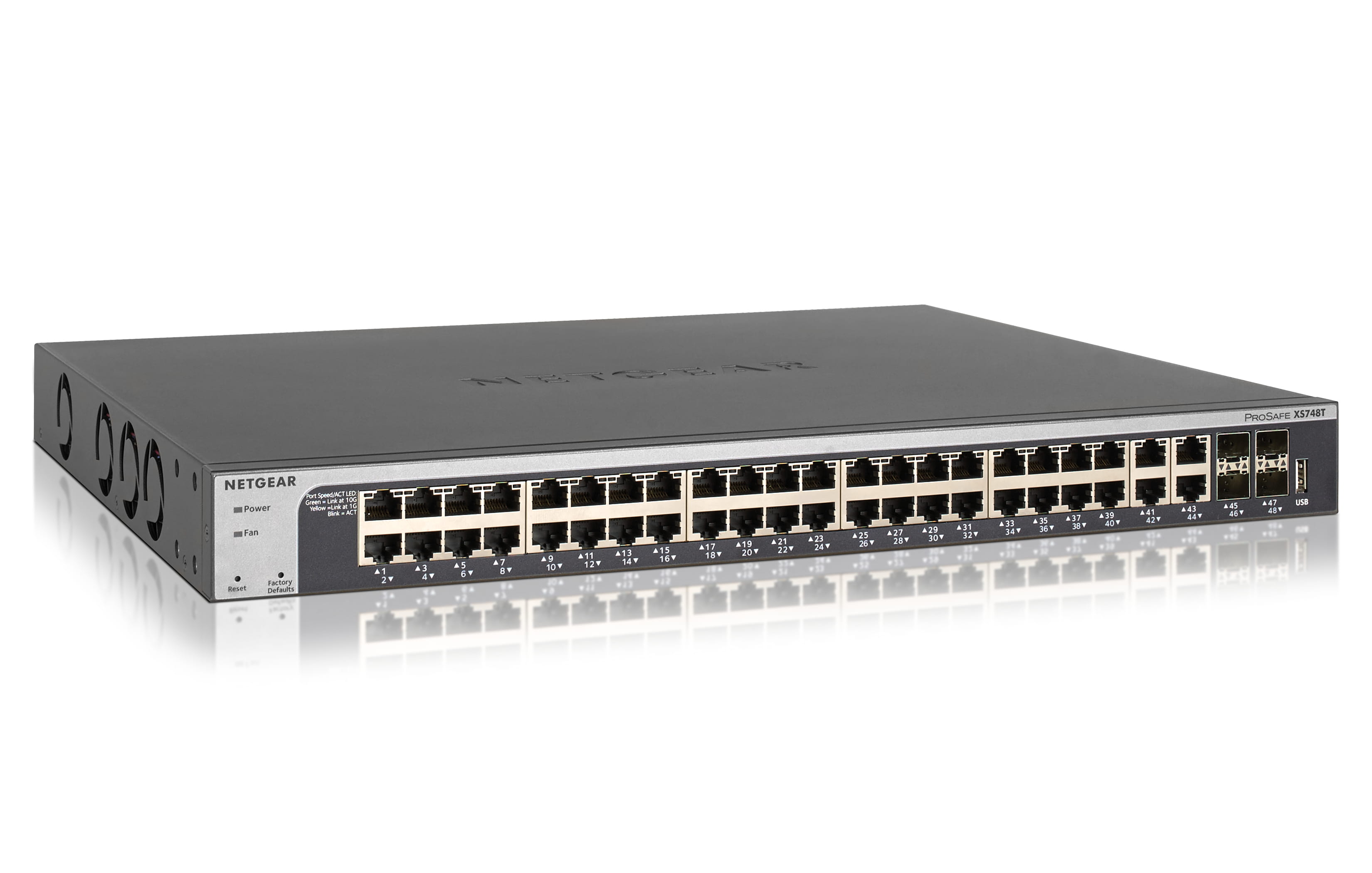Netgear Smart XS748T - Switch - L3 Lite - Smart