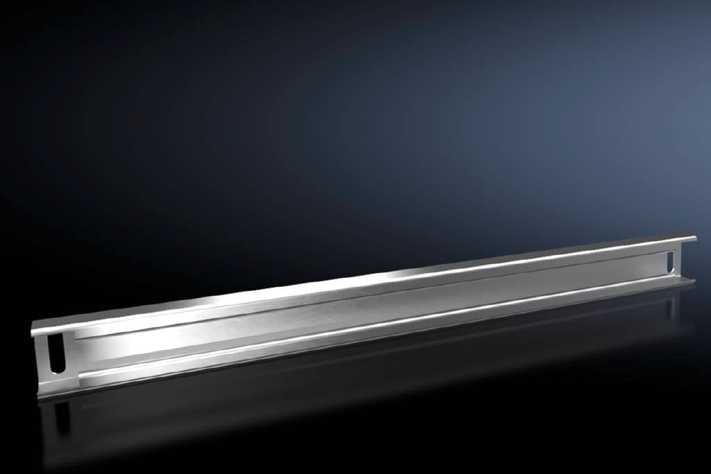 Rittal 8617.800, Regal-Schiene, Silber, Galvanisiertes Stahl, 600 mm, 26 mm, 48 mm