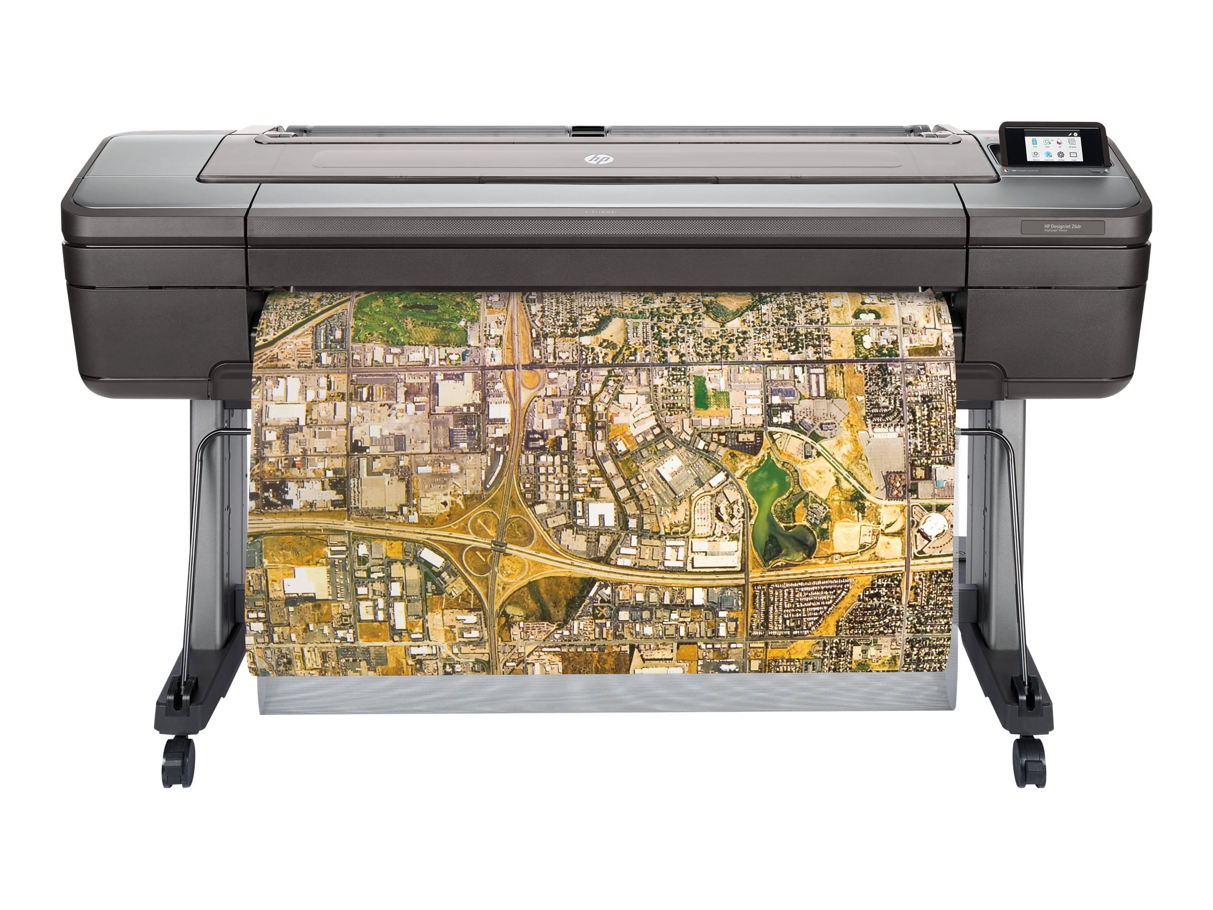 HP DesignJet Z6dr PostScript - 1118 mm (44") Großformatdrucker - Farbe - Tintenstrahl - Rolle (111,8 cm)