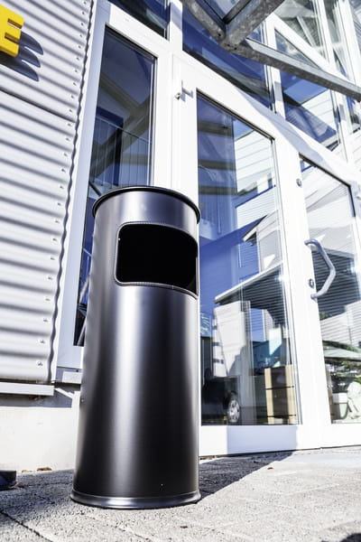 Durable Asch-/Mülleimer - rund - 17 L - Metall