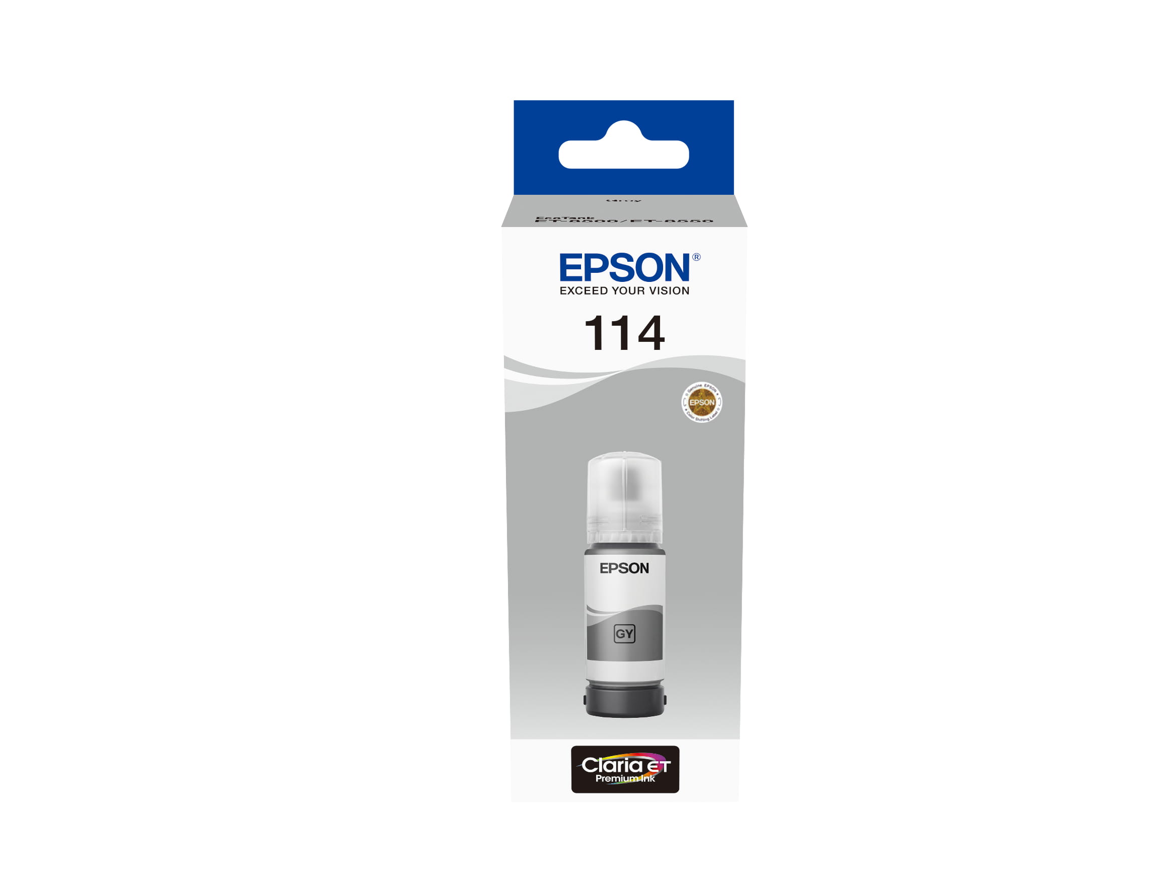 Epson EcoTank 114 - 70 ml - Grau - original - Nachfülltinte