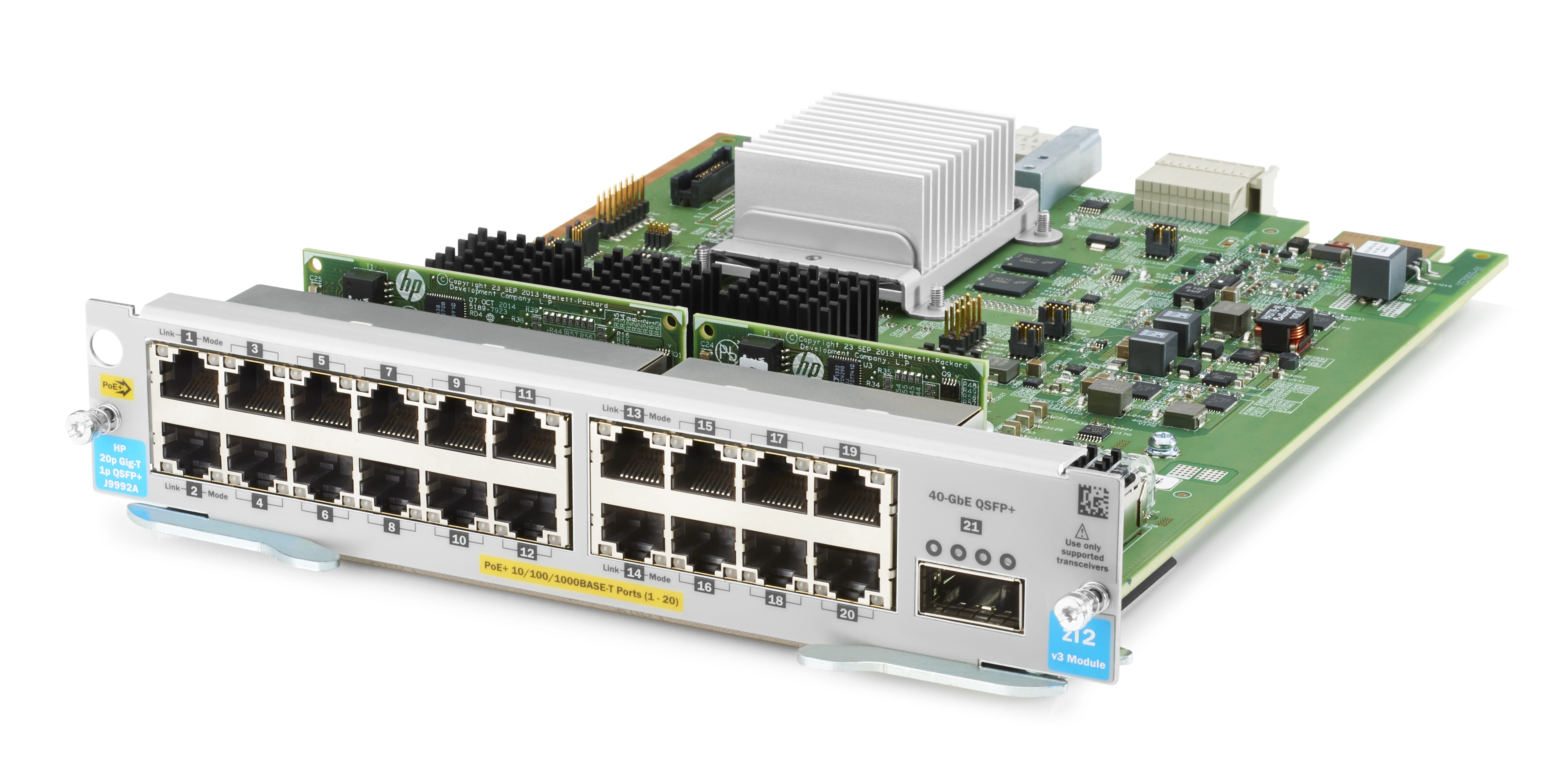 HPE Erweiterungsmodul - Gigabit Ethernet (PoE+)