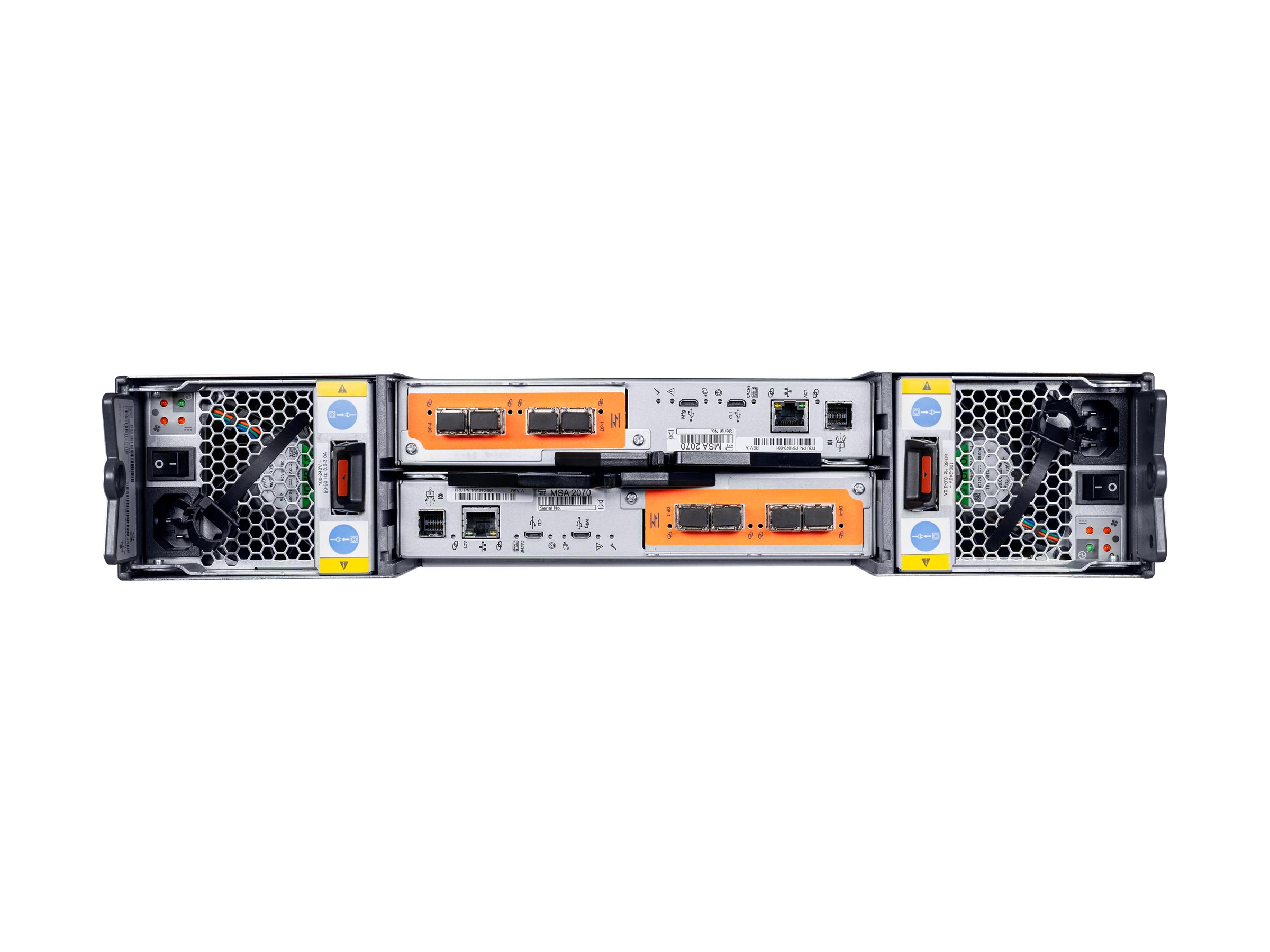 HPE Modular Smart Array 2070 16Gb Fibre Channel SFF Storage - 7th Generation - Solid-State-/Festplattenarray - 0 TB - 24 Schächte (SAS-3)