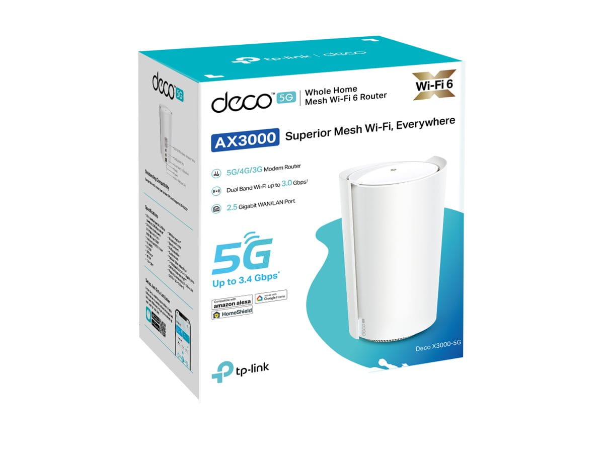 TP-LINK Deco X3000-5G V3 - WLAN-System - (Router)