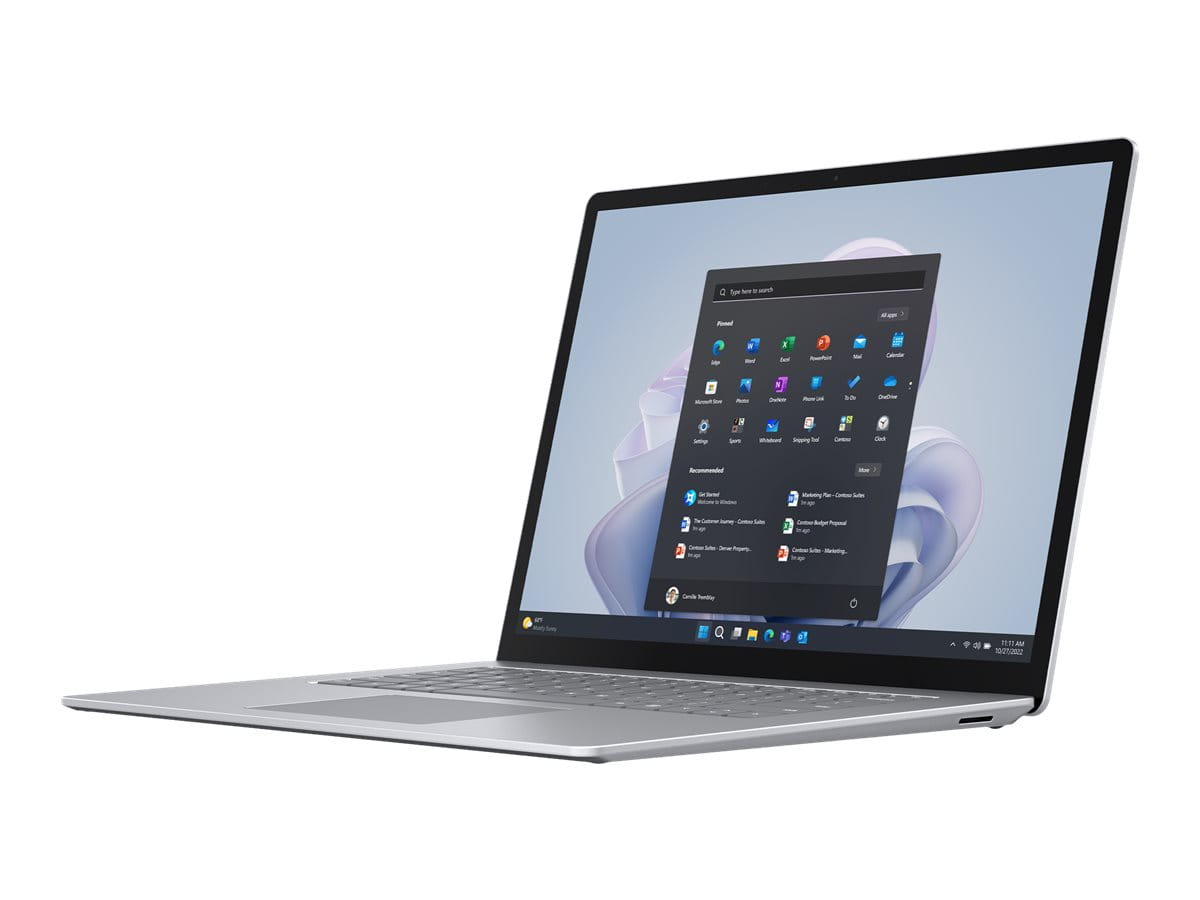 Microsoft Surface Laptop 5 for Business - Intel Core i7 1265U / 1.8 GHz - Evo - Win 11 Pro - Intel Iris Xe Grafikkarte - 16 GB RAM - 256 GB SSD - 38.1 cm (15")