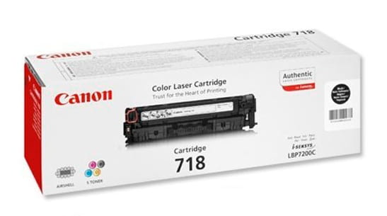 Canon CRG-718 BK Value Pack - 2er-Pack - Schwarz
