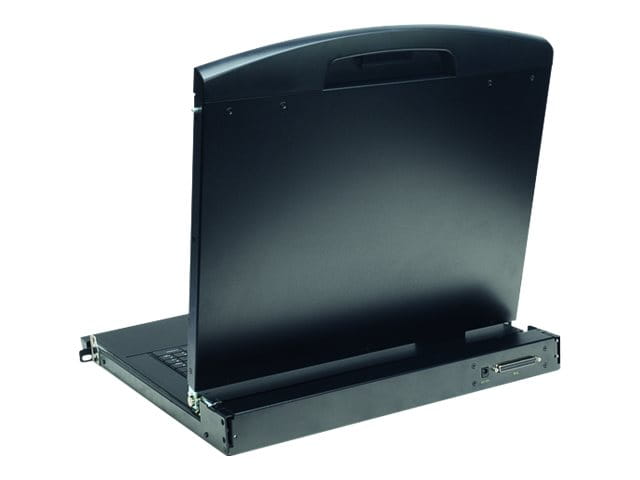 DIGITUS 17" LCD KVM Konsole, 8-Port CAT 5, deutsche Tastatur