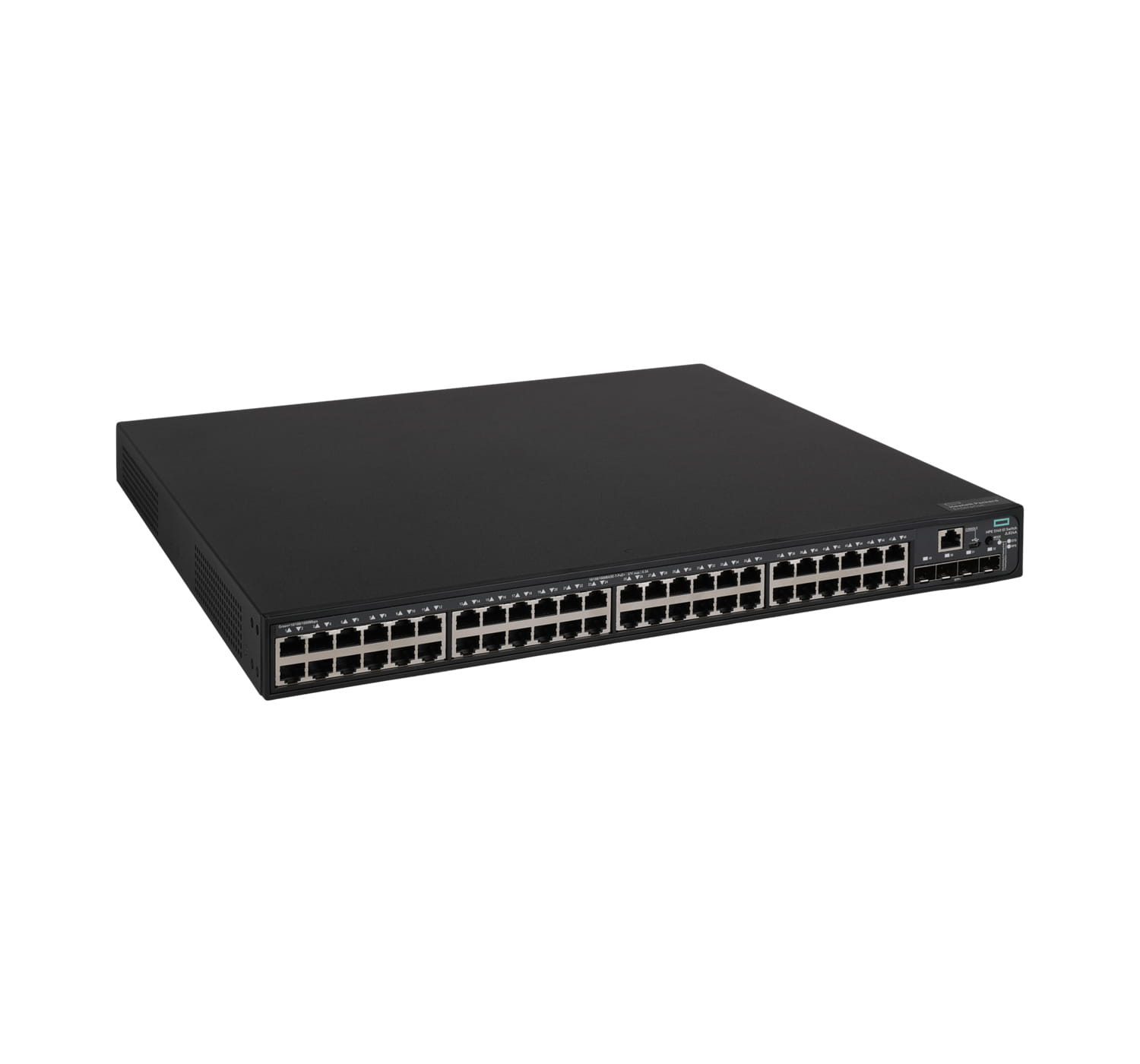 HPE FlexNetwork 5140 48G PoE+ 4SFP+ EI, Managed, L3, Gigabit Ethernet (10/100/1000), Power over Ethernet (PoE), Rack-Einbau, 1U
